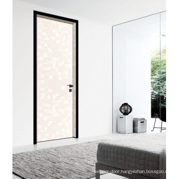 Exterior Door Fashion Pure White Composite Wood Door
